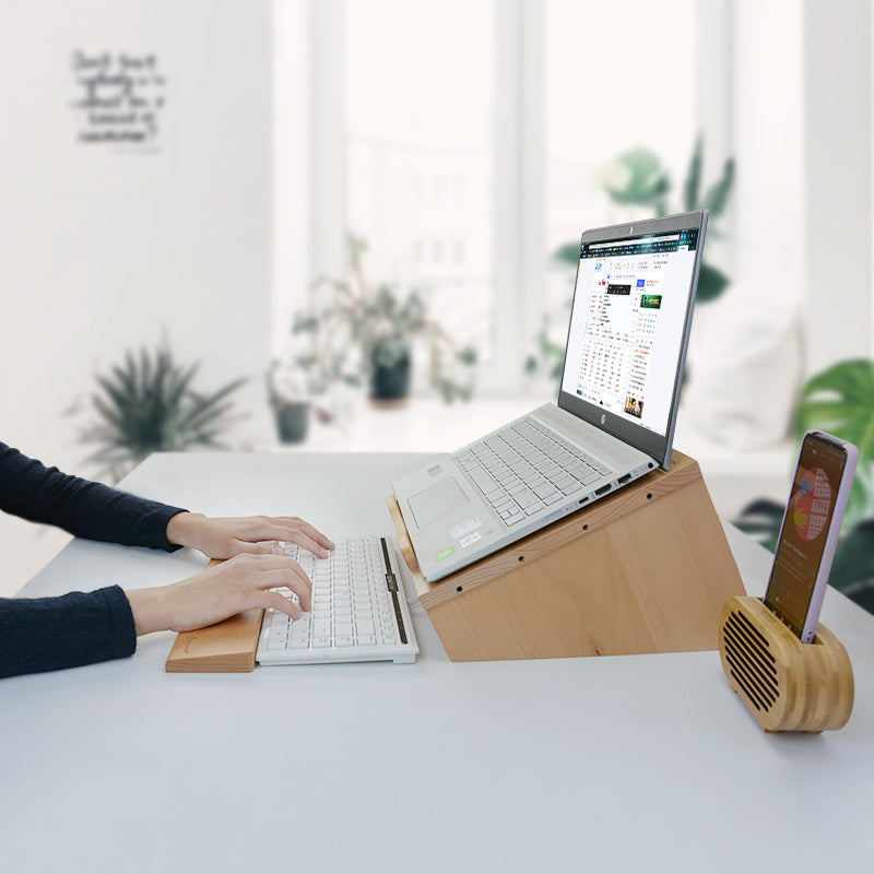 Universal Wooden Headphone Hanger Stand Bracket Rack